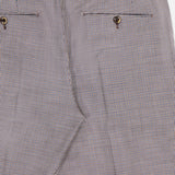 Super 100's Fancy Wool Houndstooth Trouser (14639460778347)