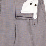 Super 100's Fancy Wool Houndstooth Trouser (14639460778347)