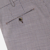 Super 100's Fancy Wool Houndstooth Trouser (14639460778347)