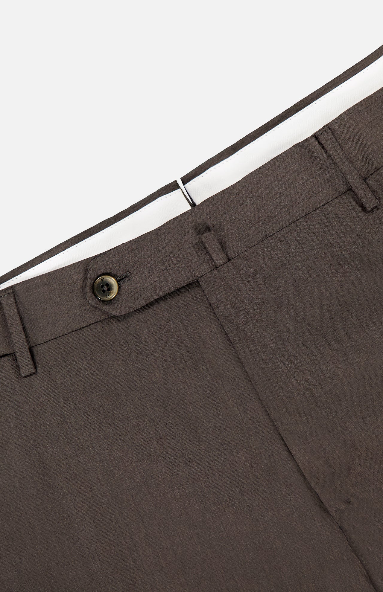 SuperFine 120'S Natural Stretch Wool Twill Trouser (14624049201515)