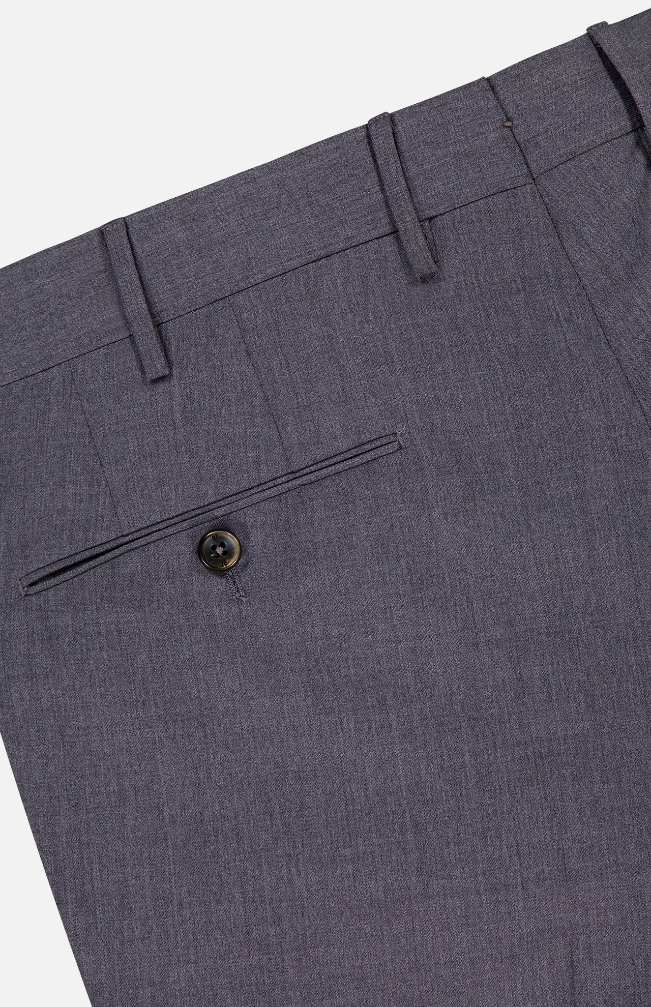 SuperFine 120'S Natural Stretch Wool Twill Trouser (14704574857579)