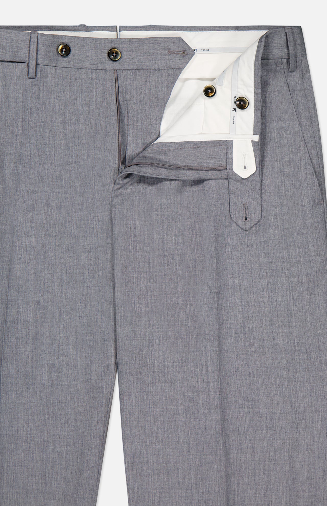 SuperFine 120'S Natural Stretch Wool Twill Trouser (14704574890347)