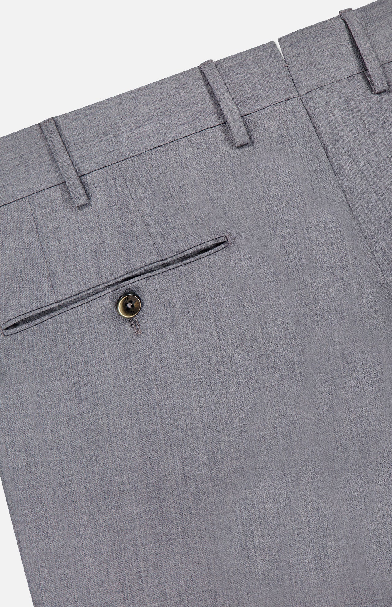 SuperFine 120'S Natural Stretch Wool Twill Trouser (14704574890347)