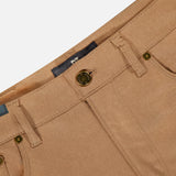 Wool & Cashmere Brushed Flannel 5 Pockets Pant