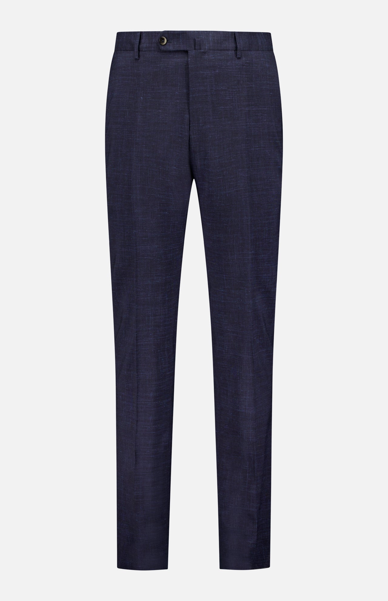 Wool/Linen Fancy Slim Flat Front Trouser Pant (14639460122987)