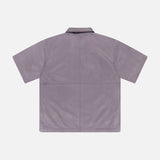 Leather Short Sleeve Polo (14657895989611)