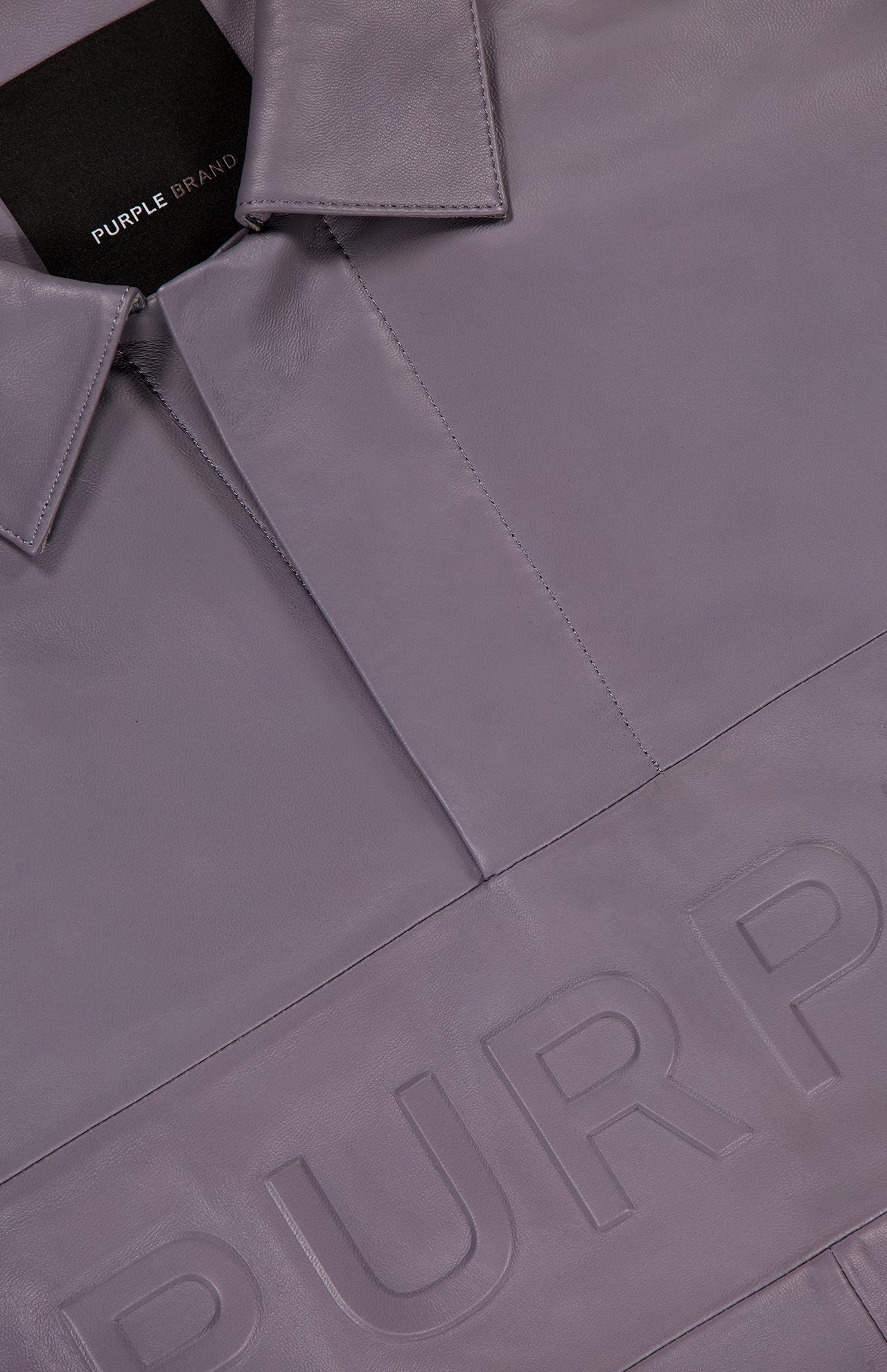 Leather Short Sleeve Polo (14657895989611)