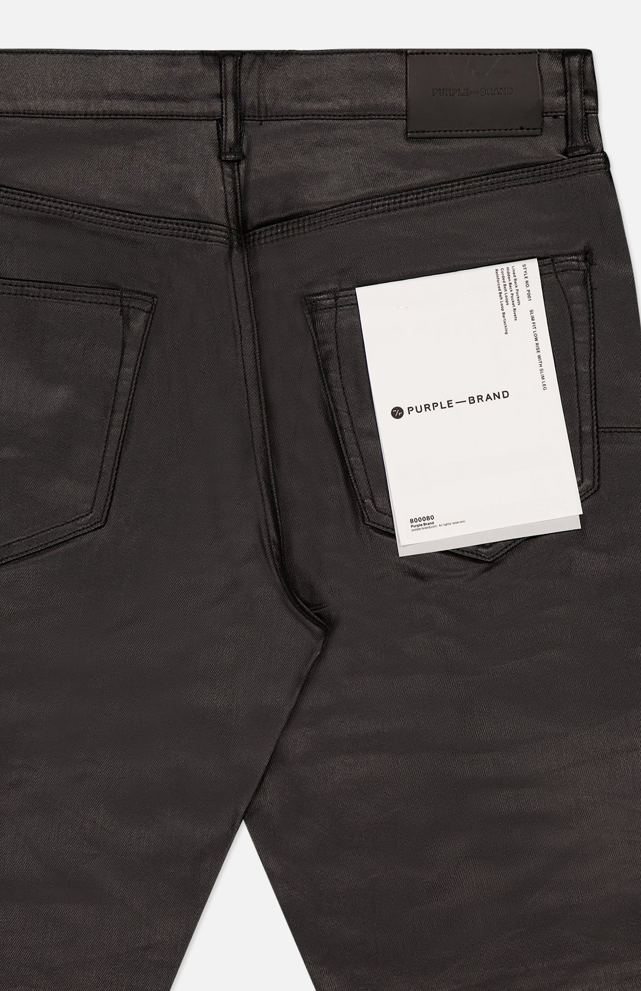 Patent Film Jeans