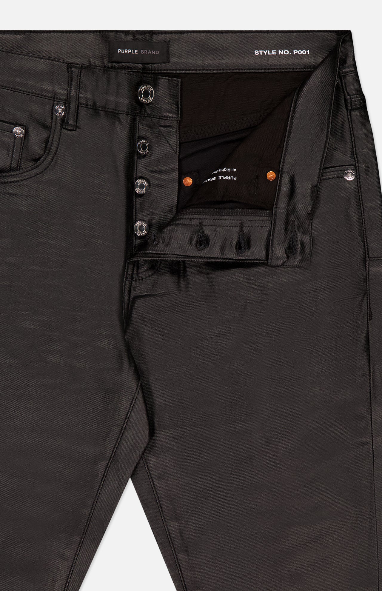 Patent Film Jeans