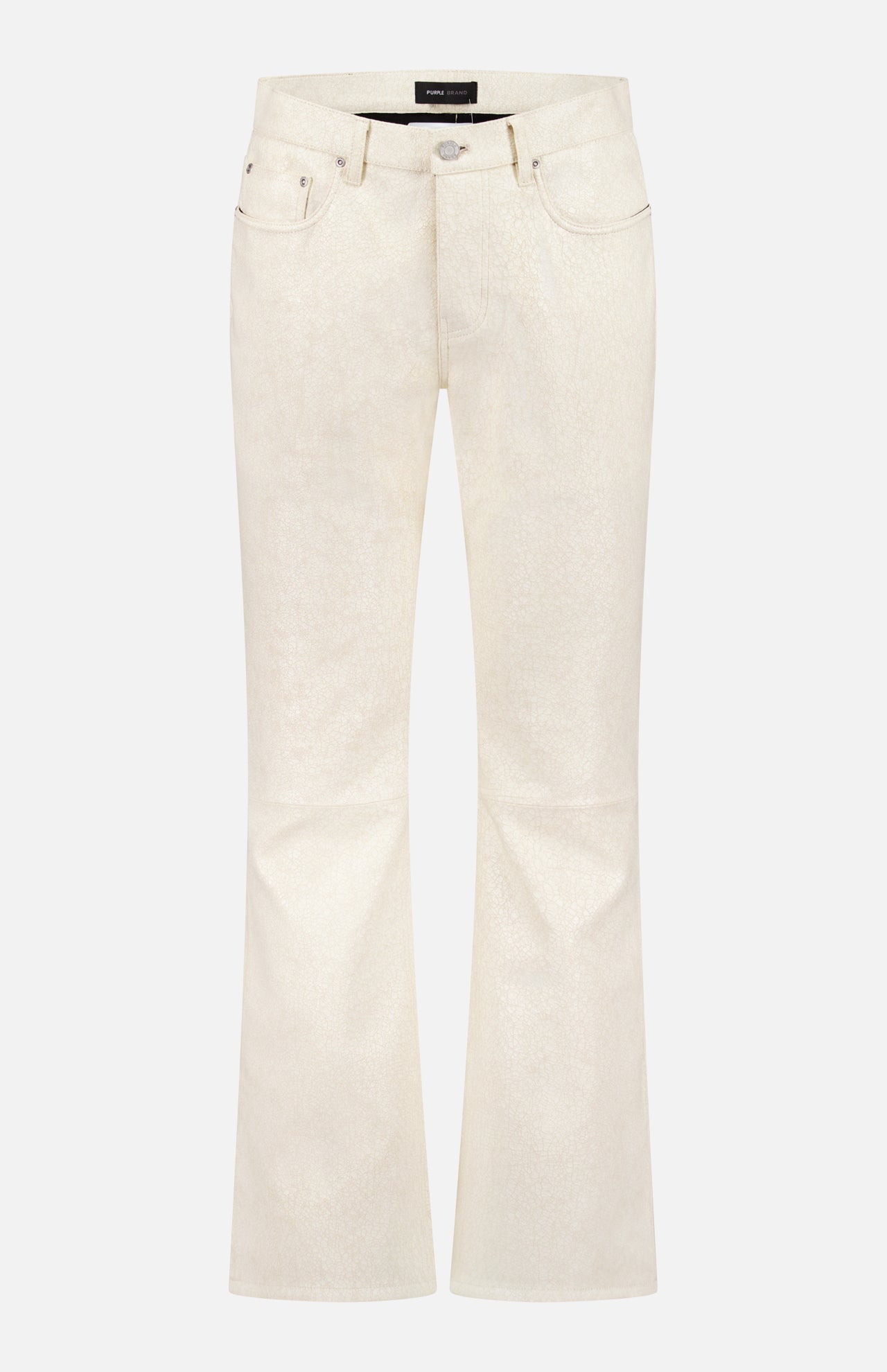 Stretch Leather Flare Pant (14689907179883)
