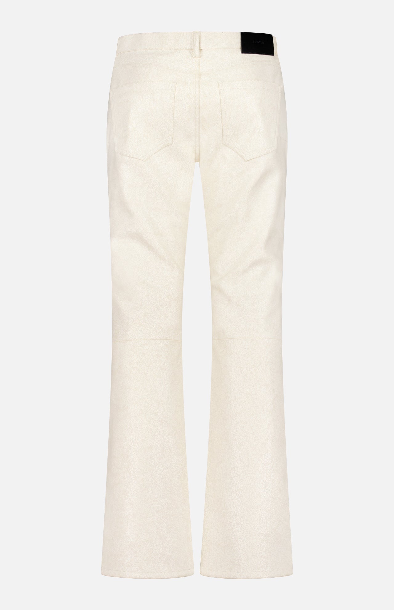 Stretch Leather Flare Pant (14689907179883)