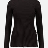 Long Sleeve Side Button Top (14666885923179)