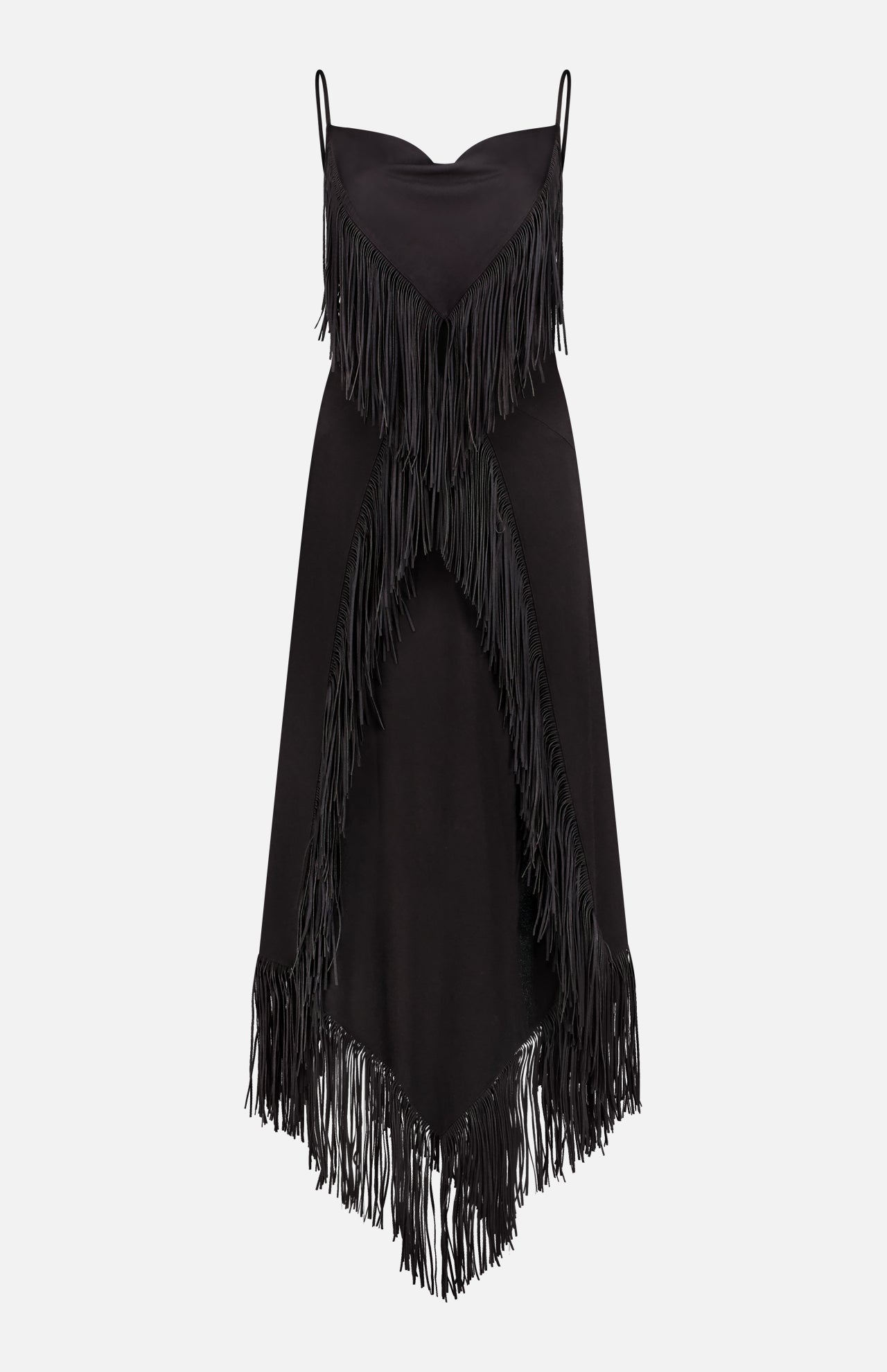 Fringe Midi Dress (14668095455595)