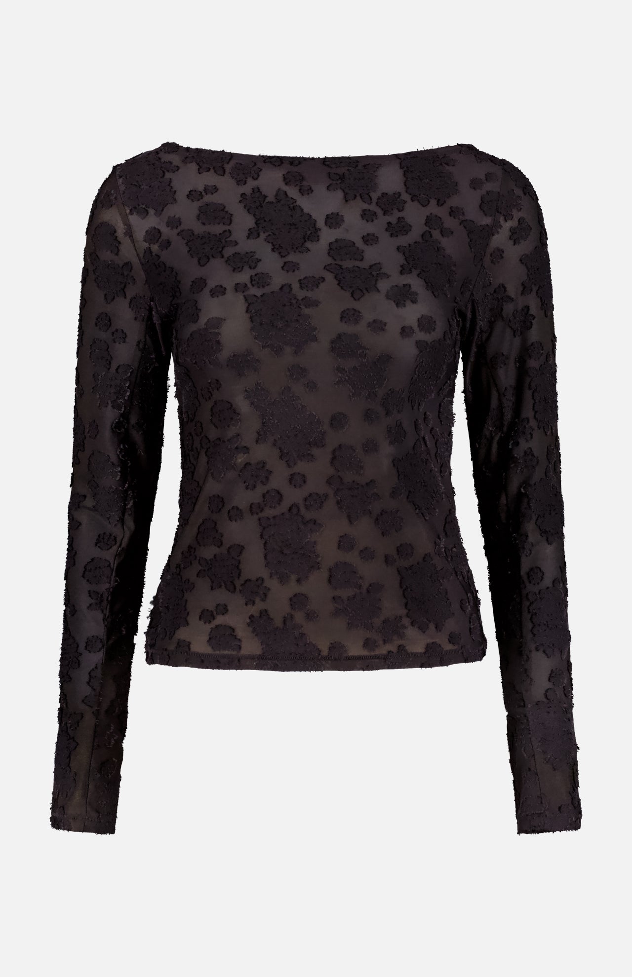 Angel Long Sleeve Textured Top (14654373822827)