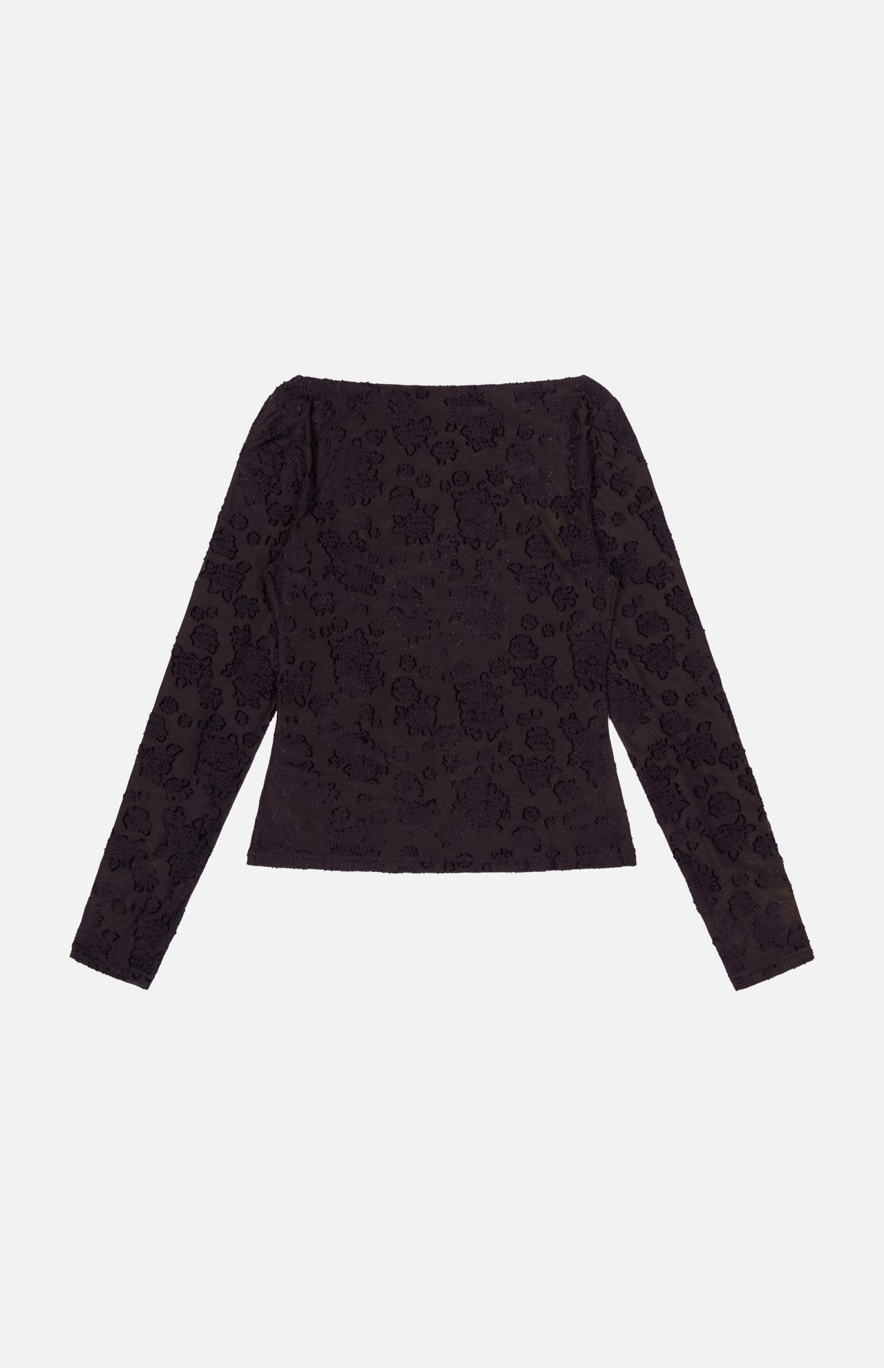 Angel Long Sleeve Textured Top (14654373822827)