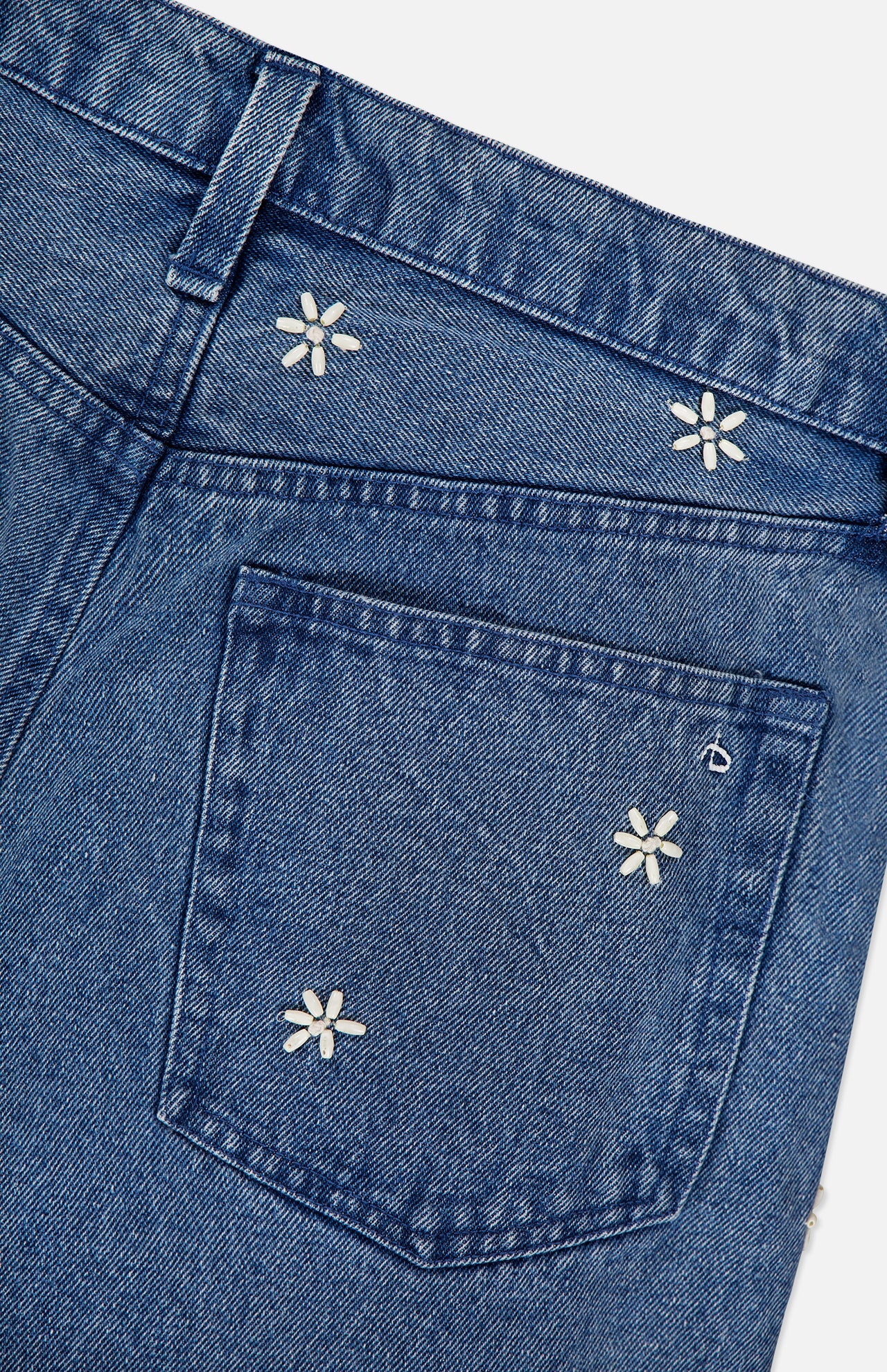 バガーチ/BAGARCH/AK-69/CRASH DENIM SHORTS Vintage Y2K Embroidered Ablanehe Baggy Denim Shorts - W34