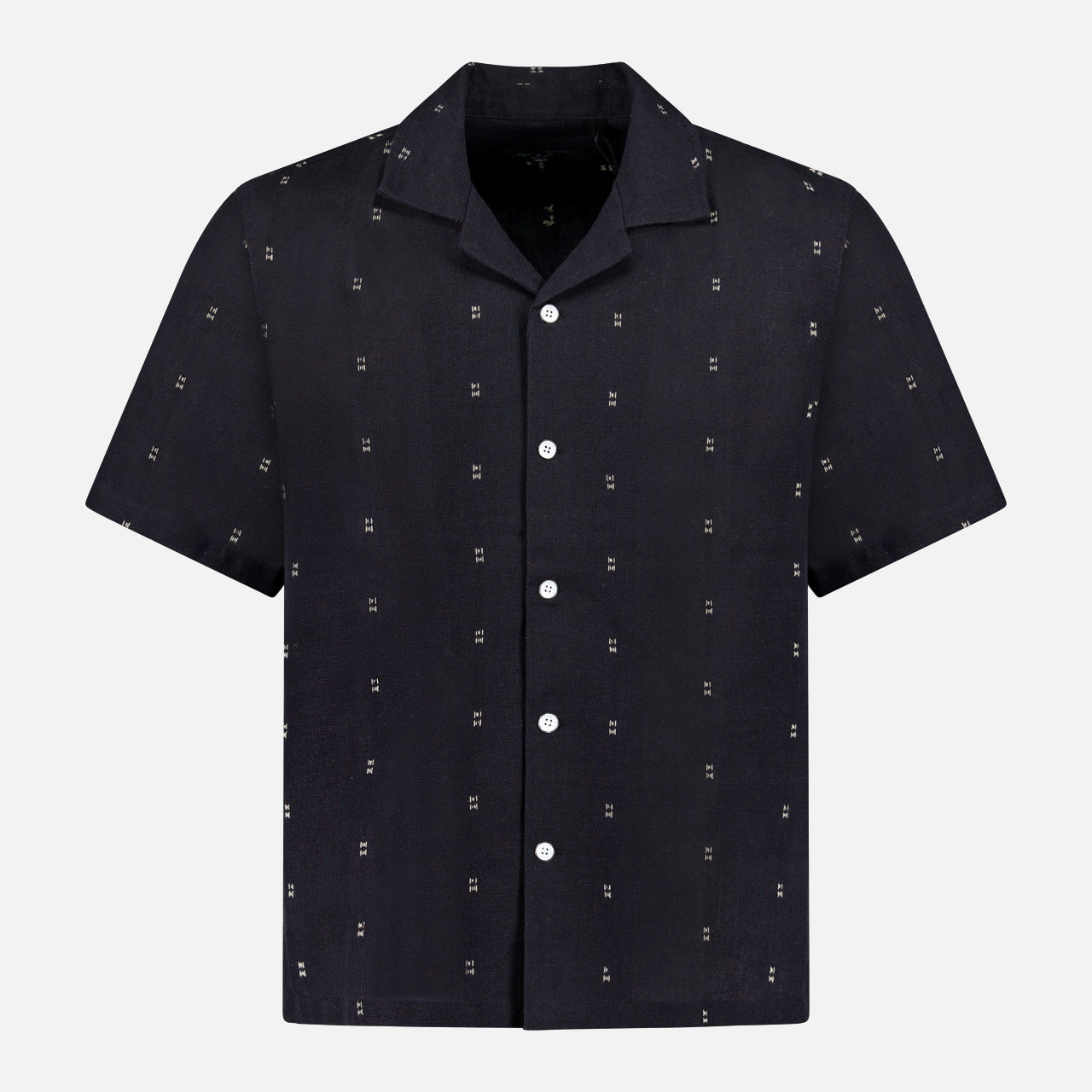 Avery Embroidered Linen Shirt (14689852555627)