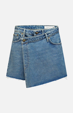 RAG & BONEBelina Wrap Mini SkortA.K. Rikk's