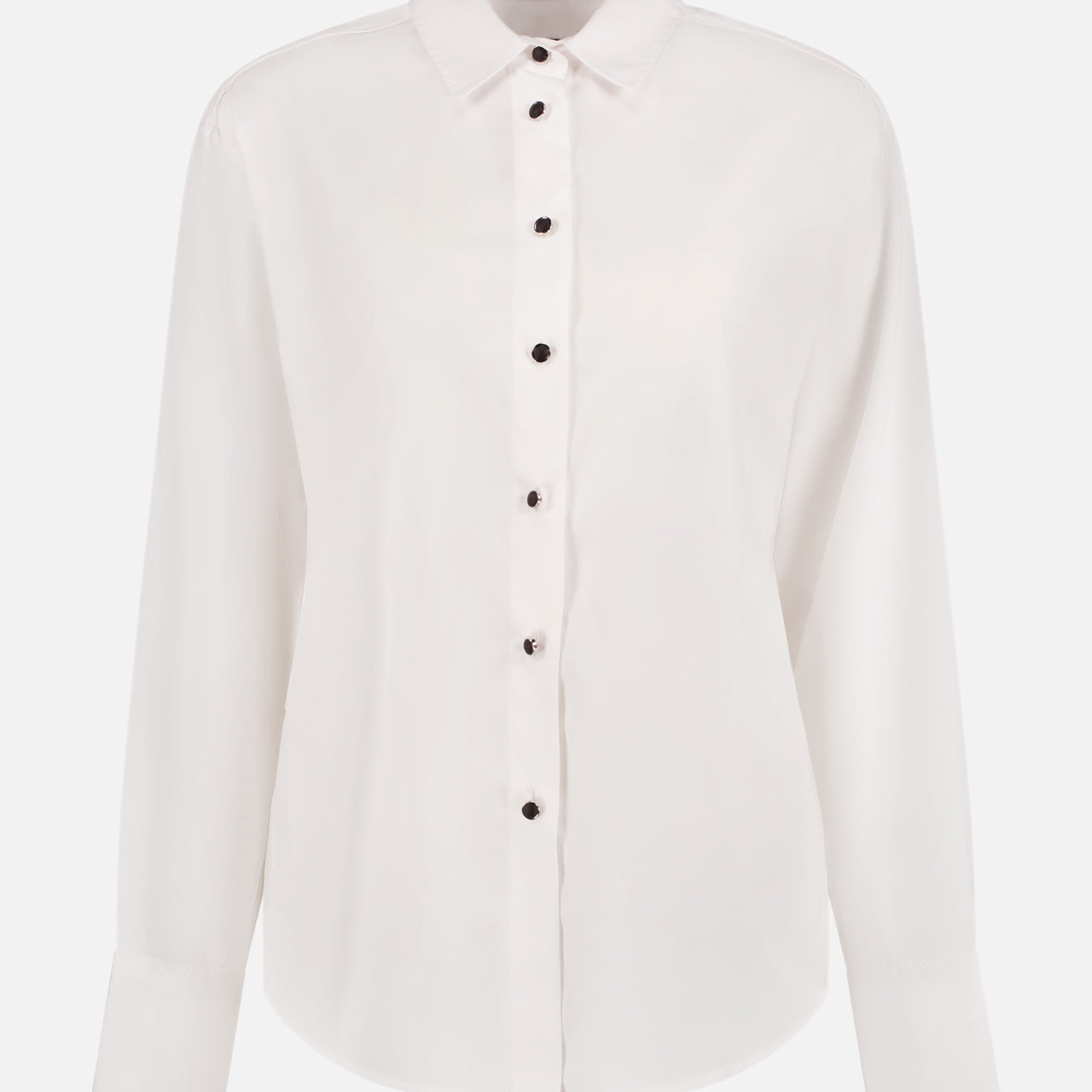 Eve Tie-back Poplin Shirt (7766607396979)
