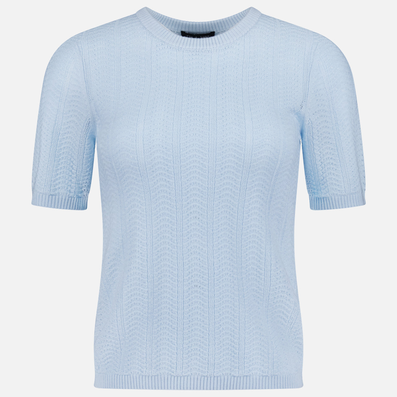 Francesca Merino Short Sleeve Sweater (14717862084971)