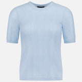 Francesca Merino Short Sleeve Sweater (14717862084971)