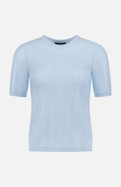 Francesca Merino Short Sleeve Sweater (14717862084971)