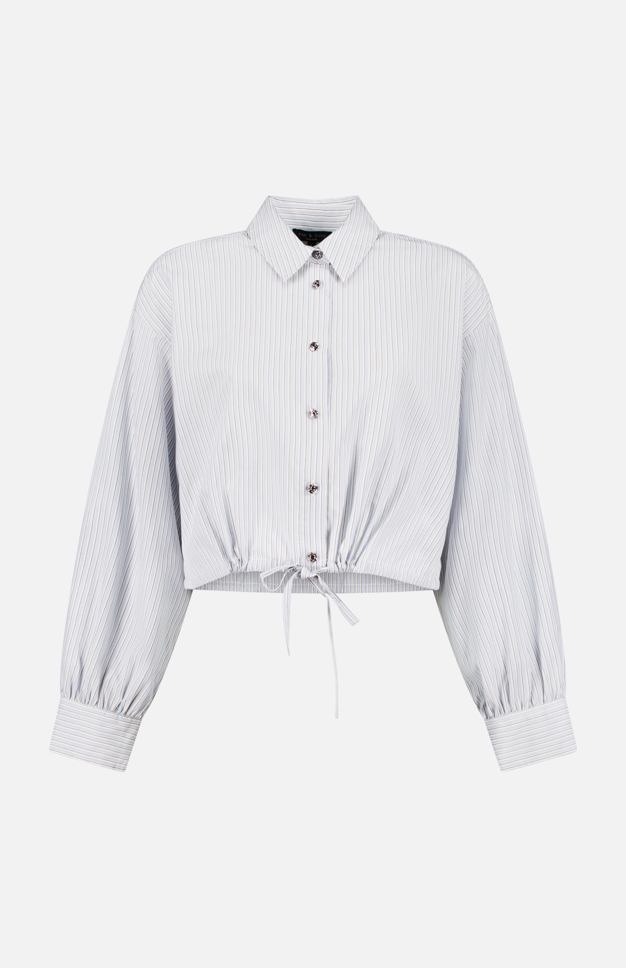Georgie Stripe Poplin Shirt (14683759018347)