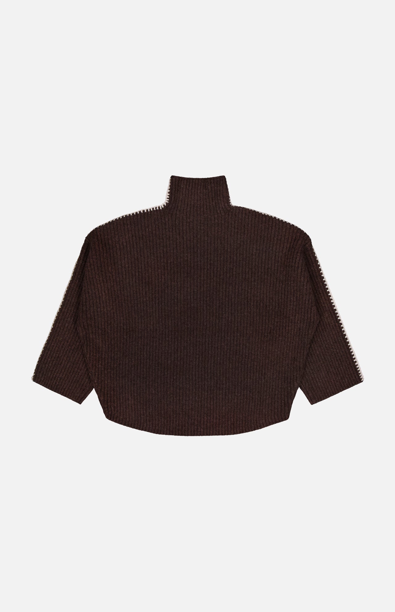 Ingrid Contrast Stitch Turtleneck Sweater (14717862117739)