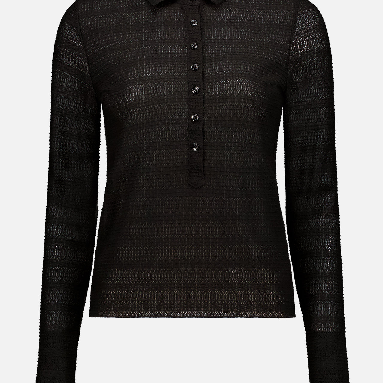 Julia Long Sleeve Polo Shirt (7669943337075)
