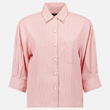 Lucia Stripe Poplin Shirt (14681358664043)