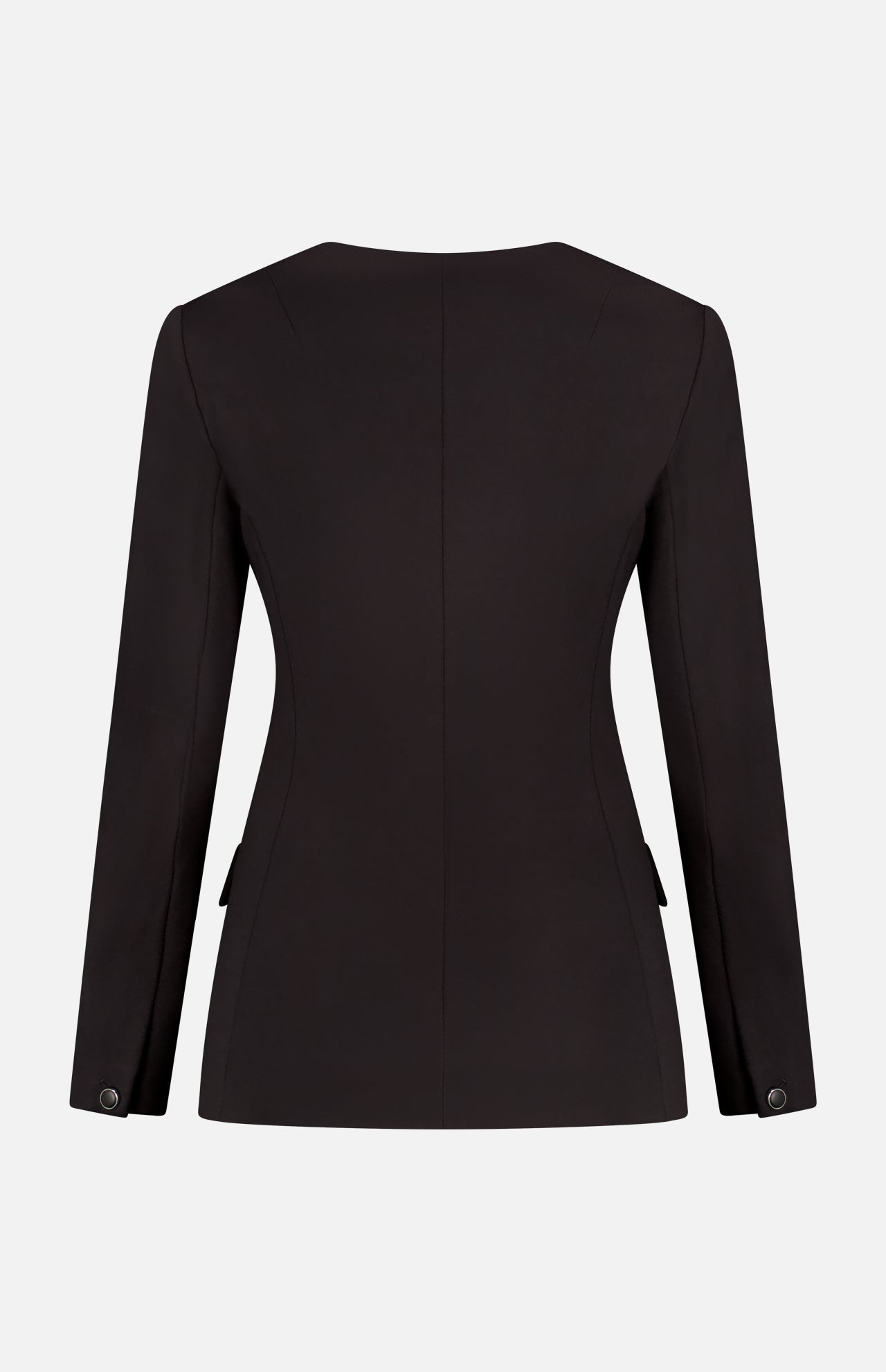 Roslyn Ponte Scoop Neck Blazer (14654373757291)