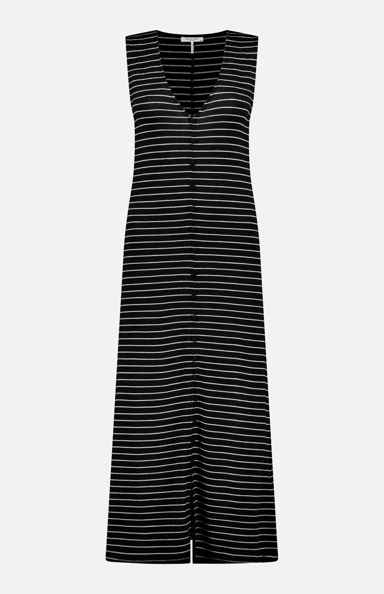 The Knit Button Tank Midi Dress (14689852424555)