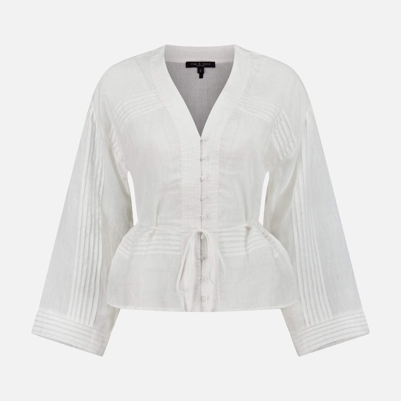 Viviana Lightweight Pintuck Shirt (14689851015531)