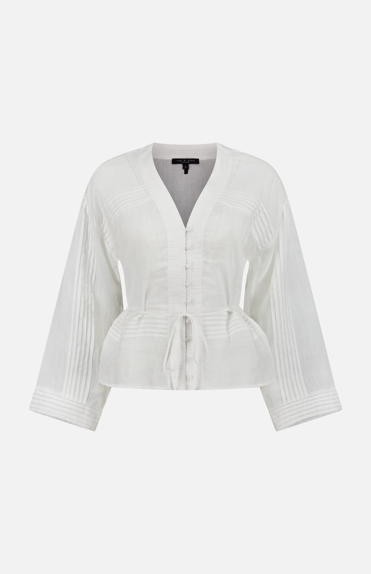 Viviana Lightweight Pintuck Shirt (14689851015531)