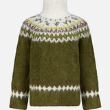 Beth Oversized Fair Isle Turtleneck Sweater (14735228174699)