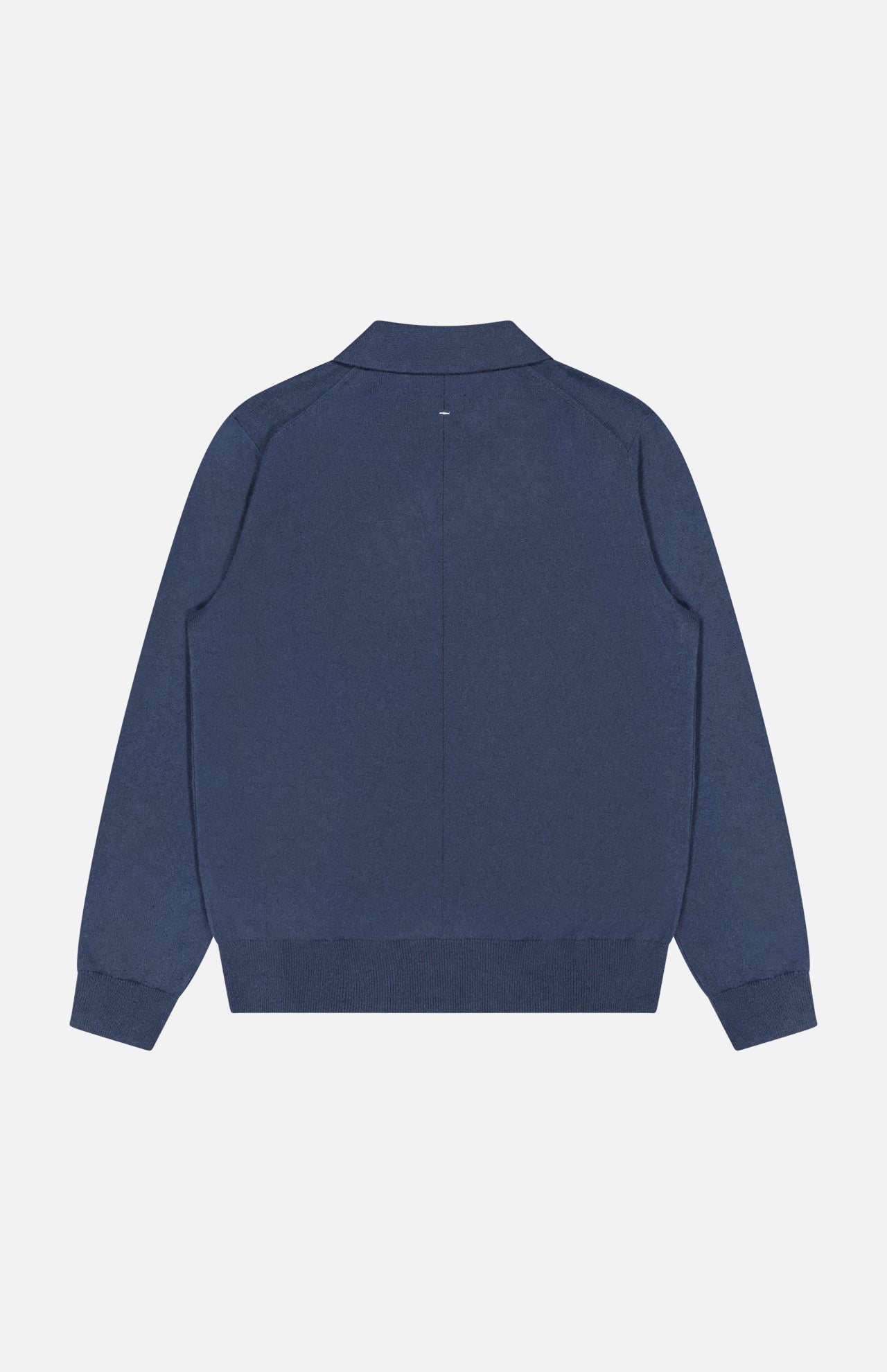 Cashmere Johnny Collar Long Sleeve Polo (14709709865323)