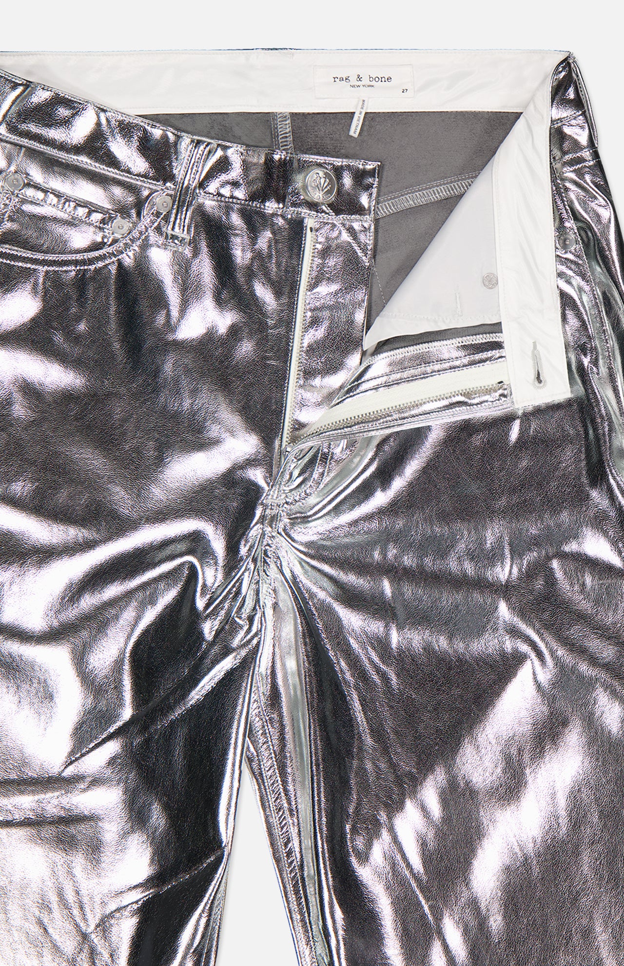 Logan Faux Leather Wide Leg Pant (14735228043627)