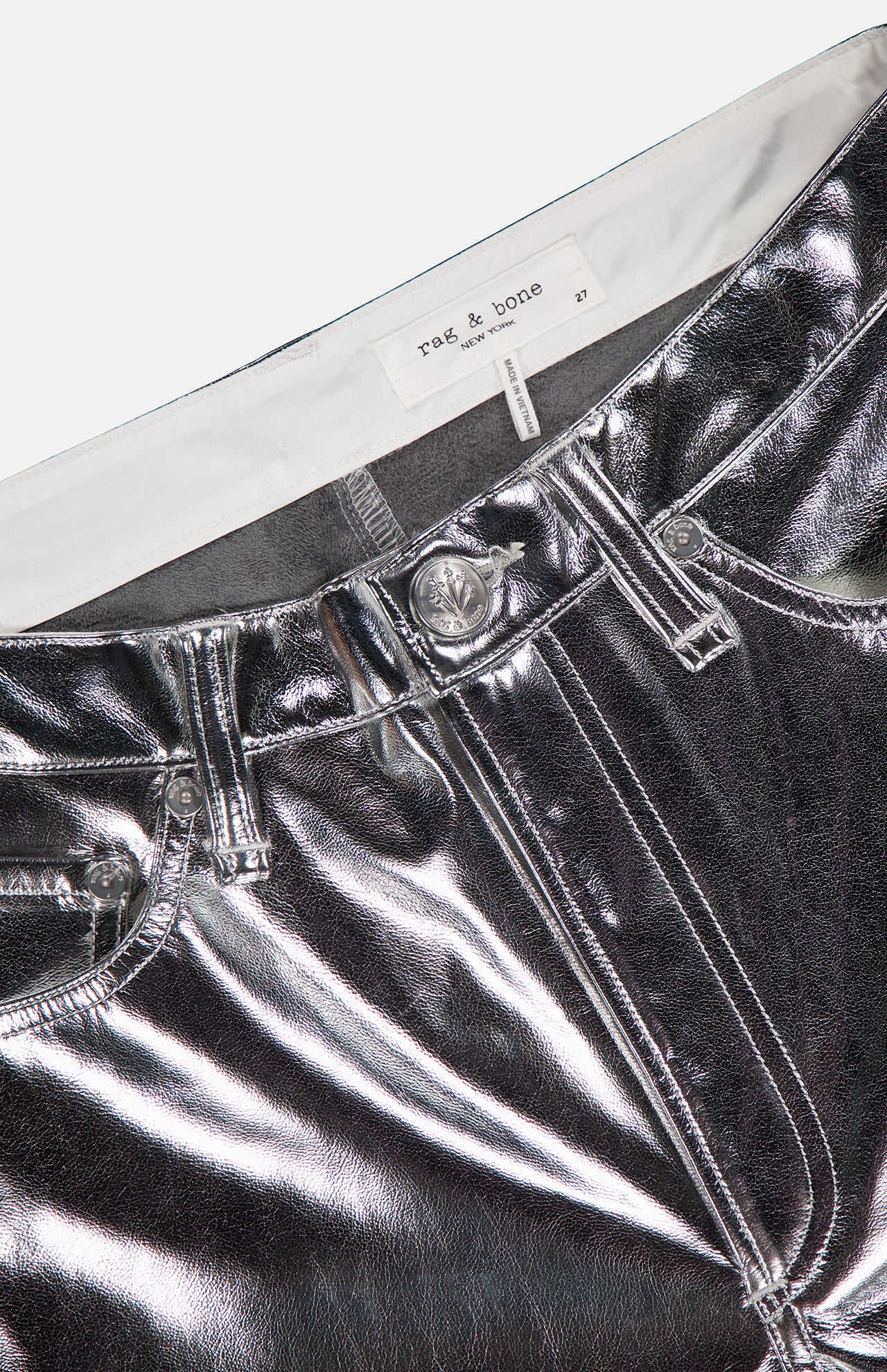 Logan Faux Leather Wide Leg Pant (14735228043627)