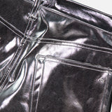Logan Faux Leather Wide Leg Pant (14735228043627)