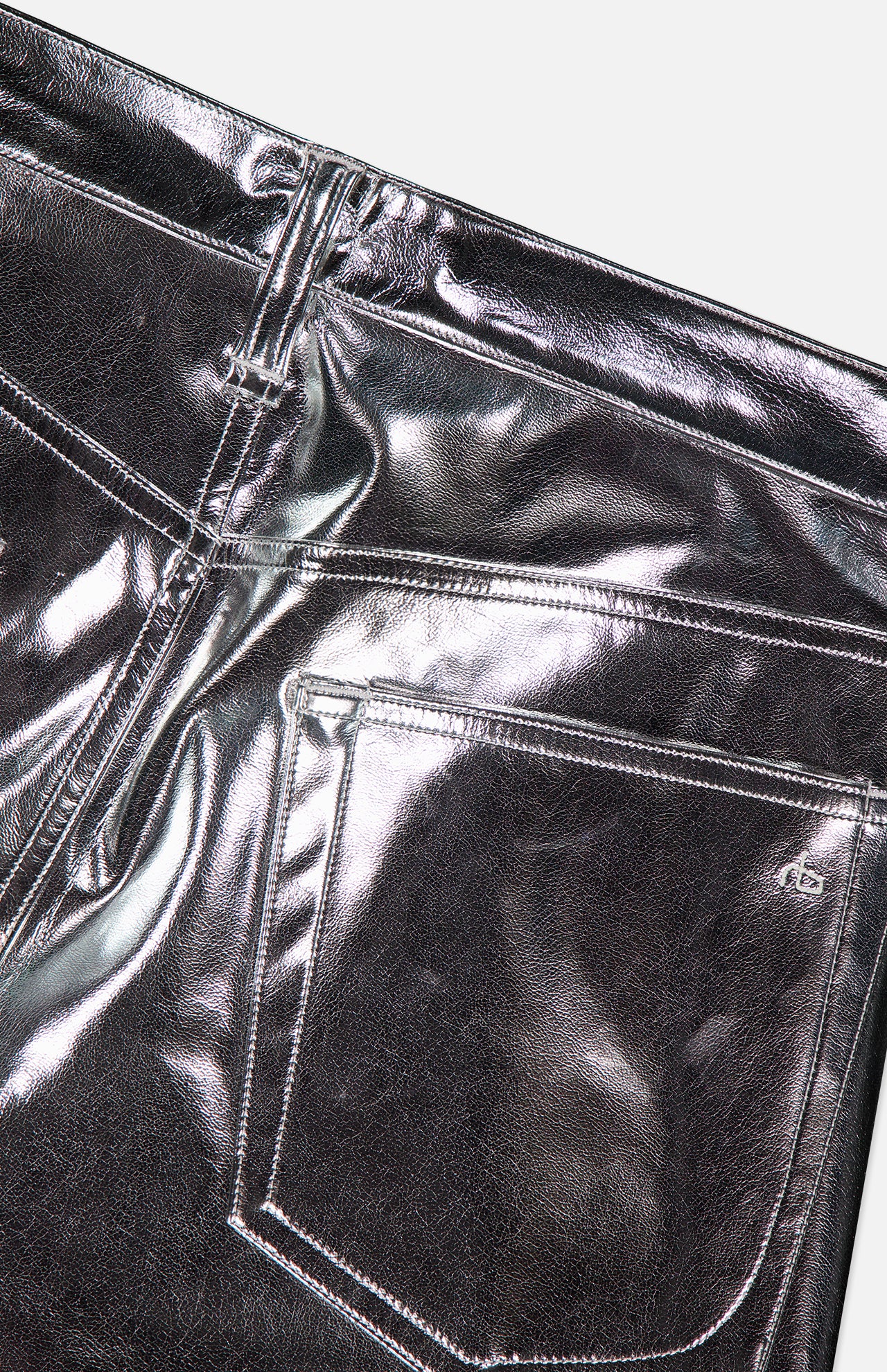 Logan Faux Leather Wide Leg Pant (14735228043627)