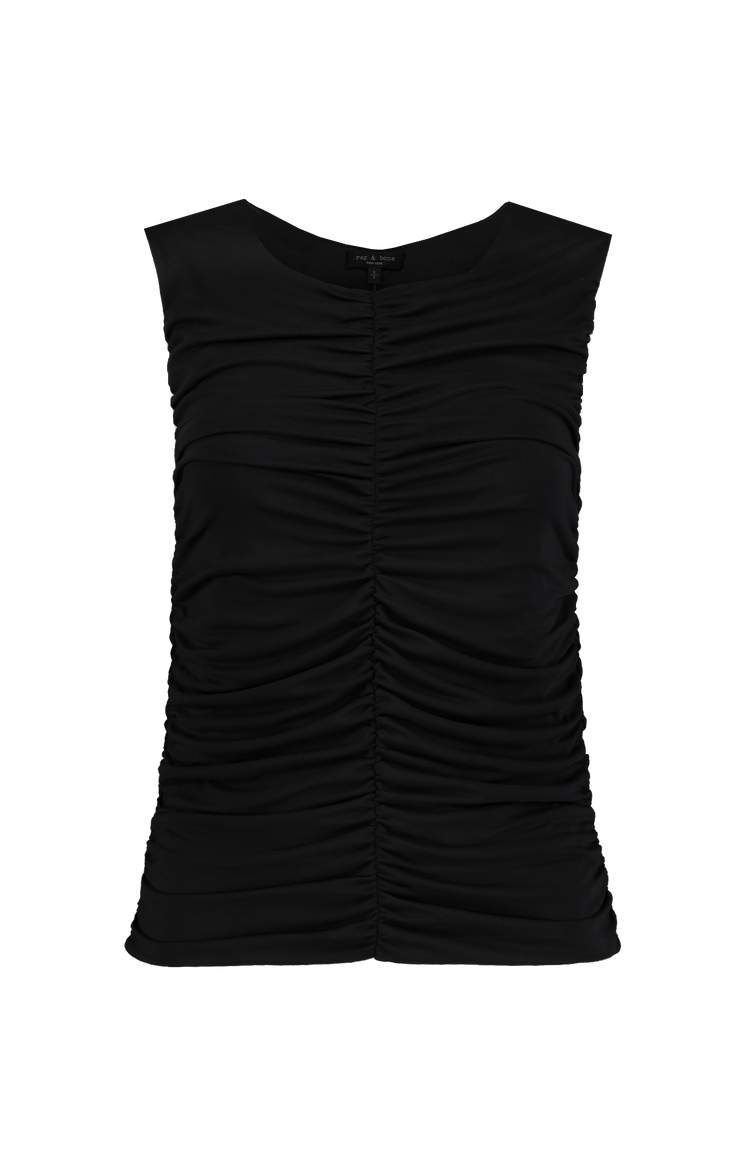 Christy Ruched Tank (7145025634419)
