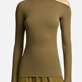 Asymmetrical Knit Top (14620349596011)