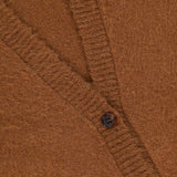 Brushed Cashmere Long Sleeve Cardigan