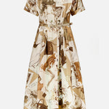 Donatella Short Sleeve Day Dress (14726937543019)
