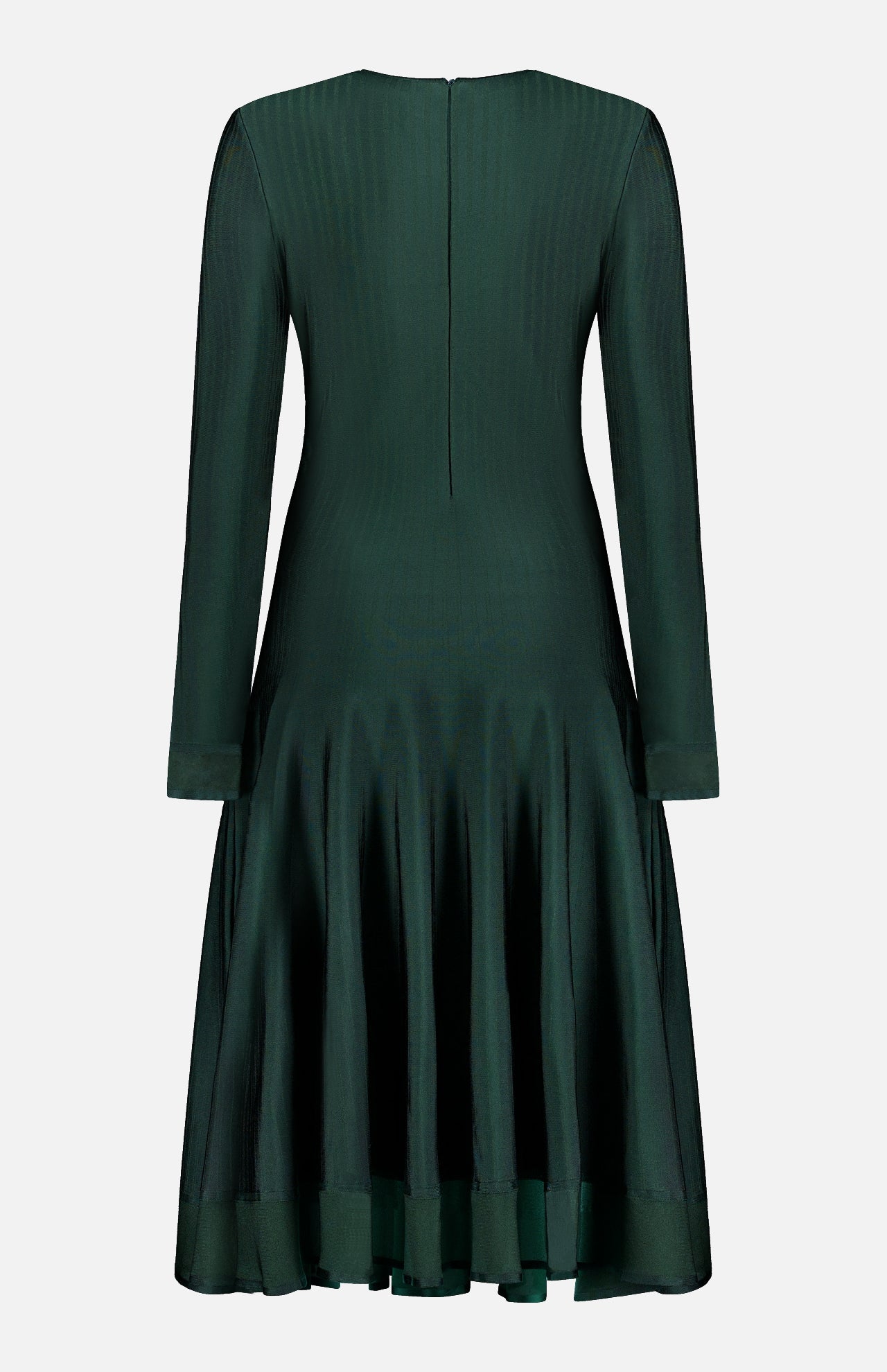 Long Sleeve Sheer Details Day Dress (14702931247467)