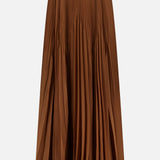 Pleated A-Line Maxi Skirt (14729488662891)