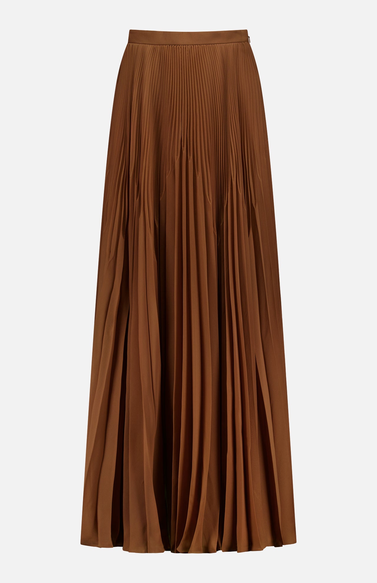 Pleated A-Line Maxi Skirt (14729488662891)
