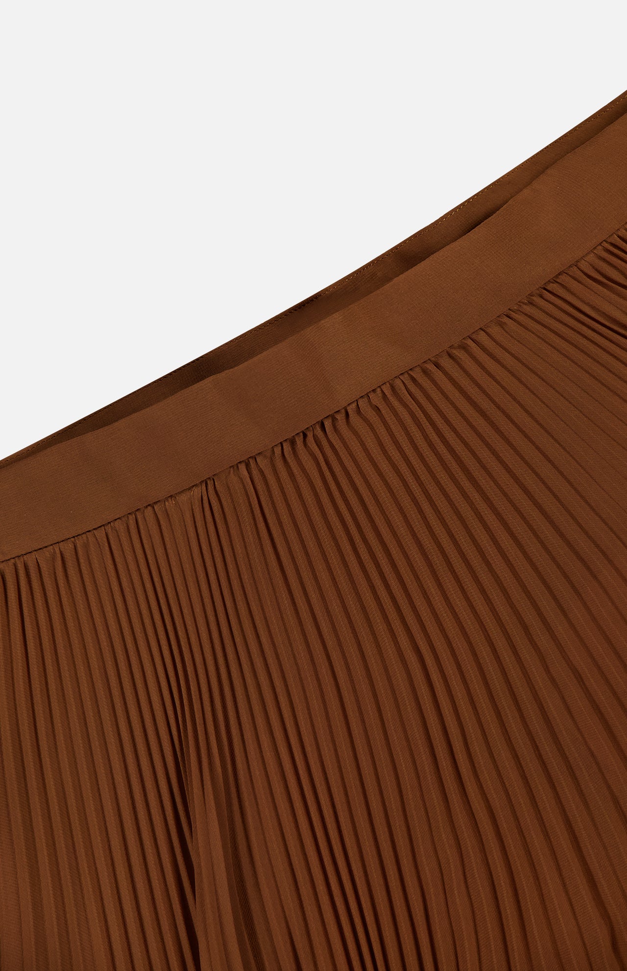 Pleated A-Line Maxi Skirt (14729488662891)