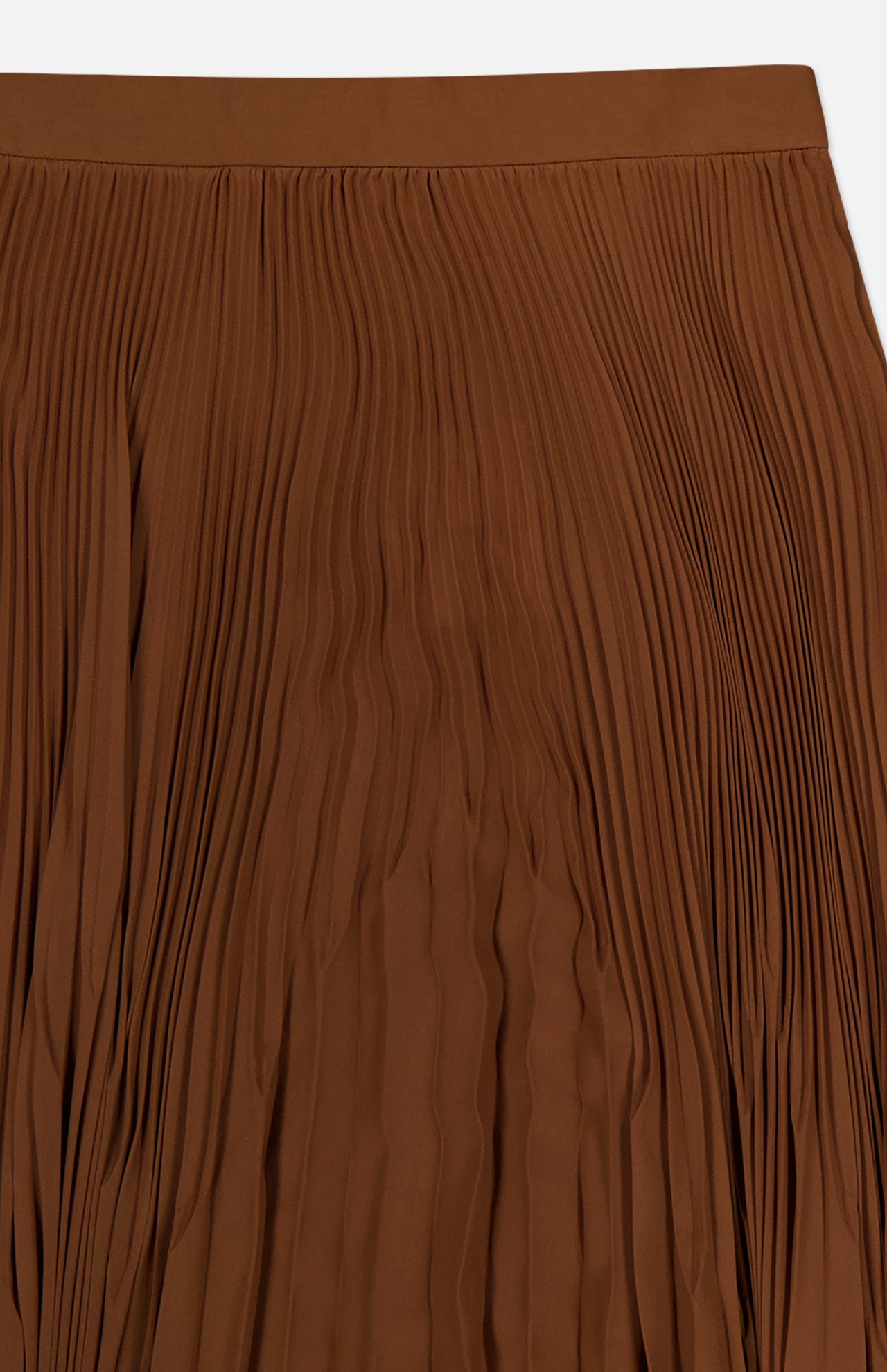 Pleated A-Line Maxi Skirt (14729488662891)