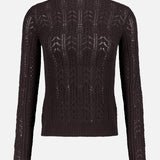 Pointelle Turtleneck Sweater (14726938263915)